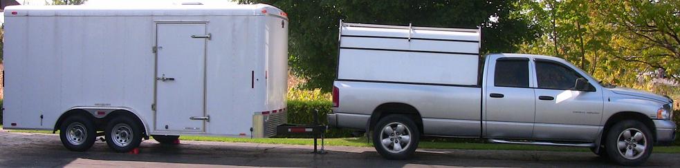 man and a truck